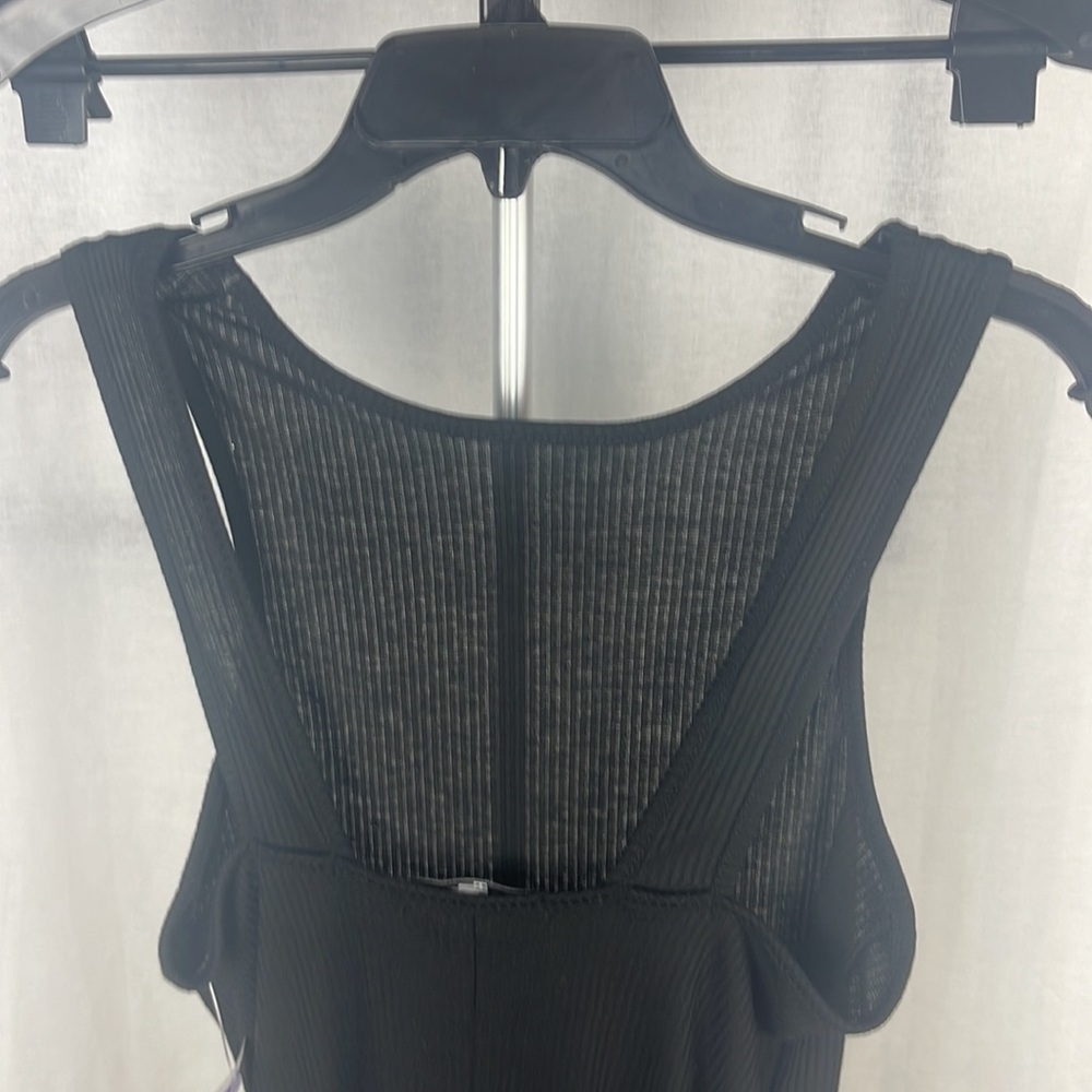 VELVET TORCH Black Racerback Bodycon Midi Dress Size Large (12-14) NWT - Picture 8 of 10